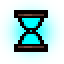 Glowing Hourglass